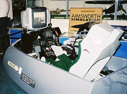 De commerciële  Aimsworth cockpit