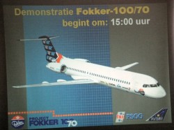 De Fokker 70/100 demo